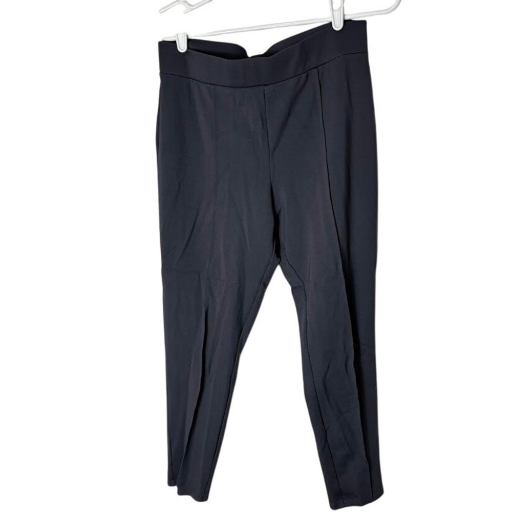Attention Womens Charcoal‎ Gray Pull On Stretch Dress Pants Size Large L
